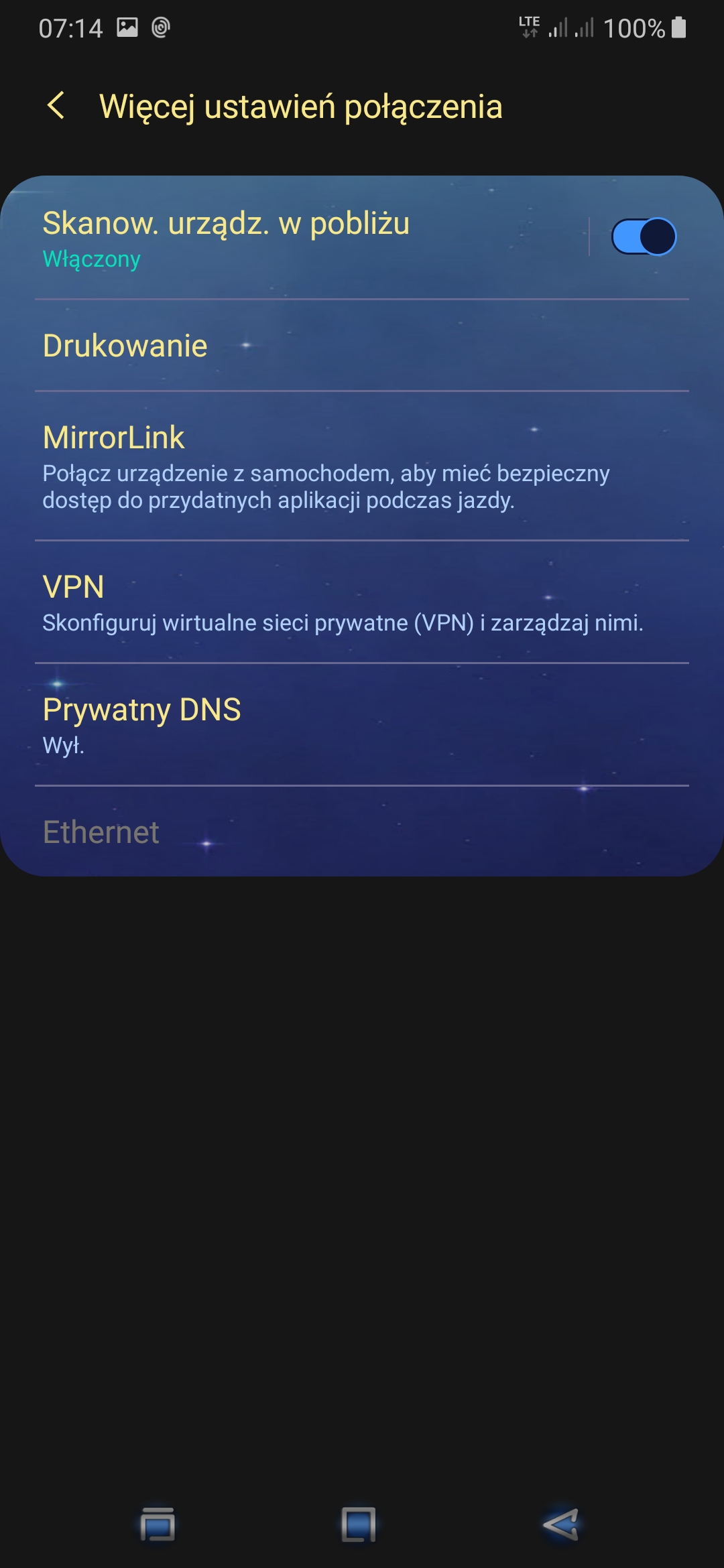 Połączenia sieciowe VPN w systemie Android