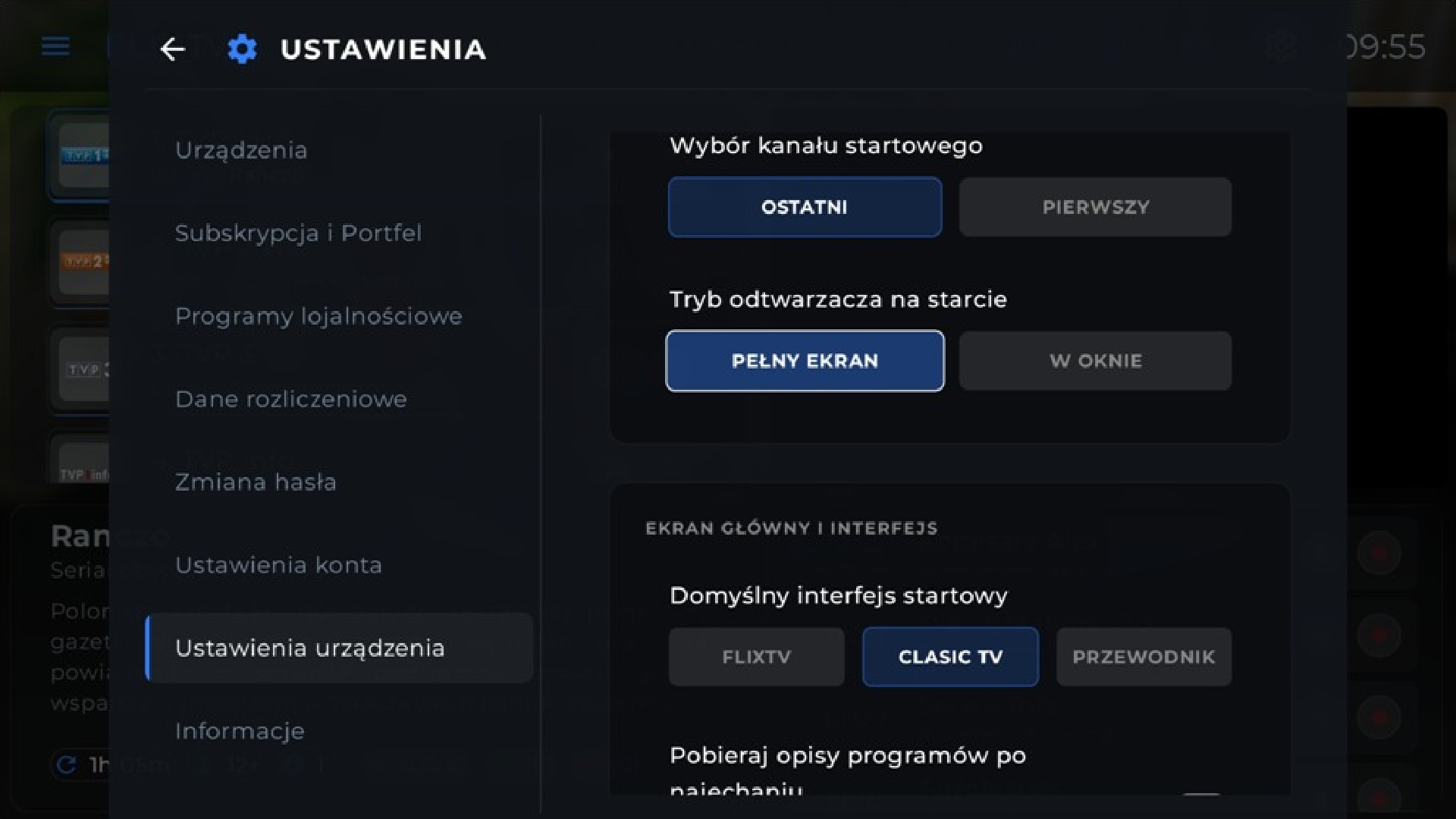 Zapisywanie opcji startowych